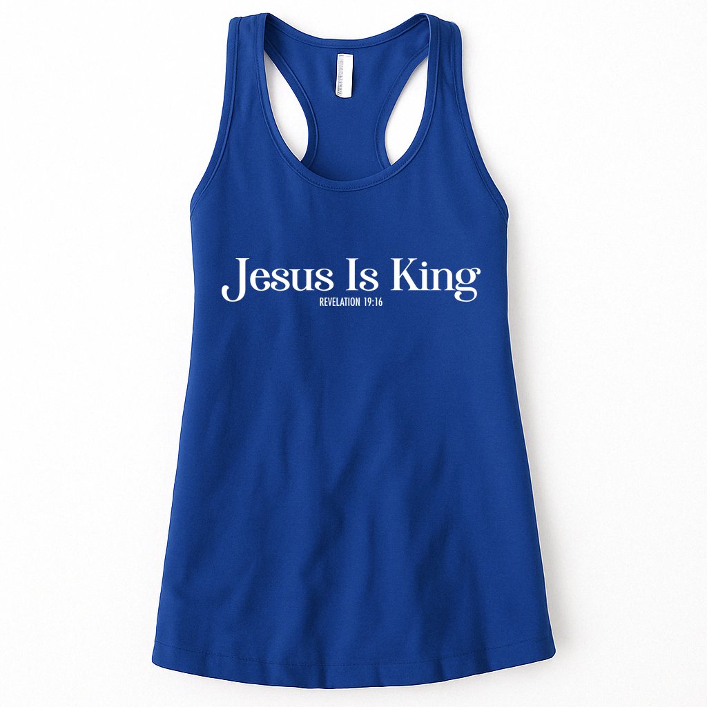 Jesus Is King Revelation 19 16 Womens Tank Top