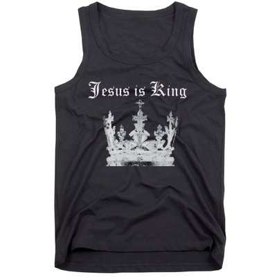 JESUS IS KING Tank Top