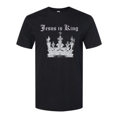 JESUS IS KING Softstyle CVC T-Shirt