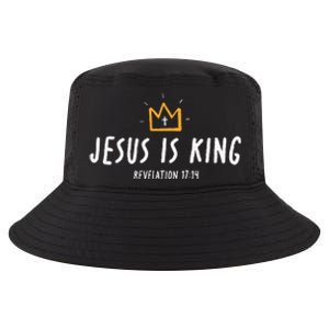 Jesus Is King Christ Is King King Of Kings Lord Of Lords Cool Comfort Performance Bucket Hat