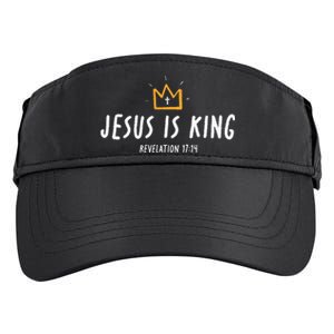 Jesus Is King Christ Is King King Of Kings Lord Of Lords Adult Drive Performance Visor