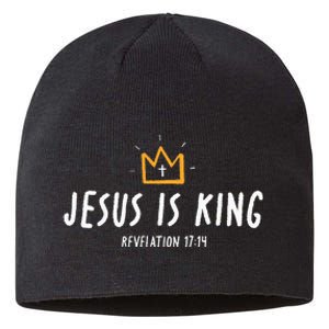 Jesus Is King Christ Is King King Of Kings Lord Of Lords Sustainable Beanie