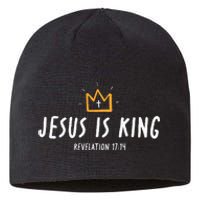 Jesus Is King Christ Is King King Of Kings Lord Of Lords Sustainable Beanie