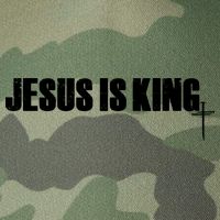 Jesus Is King Simple King Of Kings 3 Nails Cross Redeemed Collection Legacy Tie Dye Trucker Hat