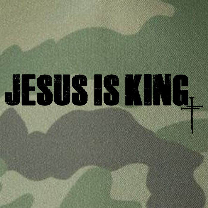 Jesus Is King Simple King Of Kings 3 Nails Cross Redeemed Collection Legacy Tie Dye Trucker Hat