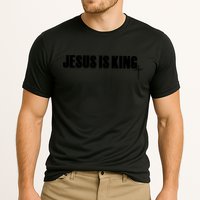 Jesus Is King Simple King Of Kings 3 Nails Cross Redeemed Collection Performance Shirt