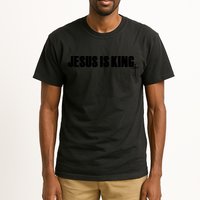 Jesus Is King Simple King Of Kings 3 Nails Cross Redeemed Collection Tall T-Shirt