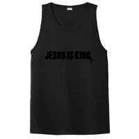 Jesus Is King Simple King Of Kings 3 Nails Cross Redeemed Collection PosiCharge Competitor Tank