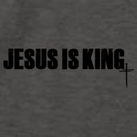 Jesus Is King Simple King Of Kings 3 Nails Cross Redeemed Collection Vector Backpack