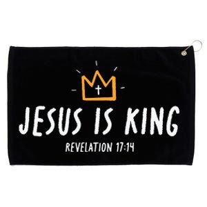 Jesus Is King Christ Is King King Of Kings Lord Of Lords Grommeted Golf Towel