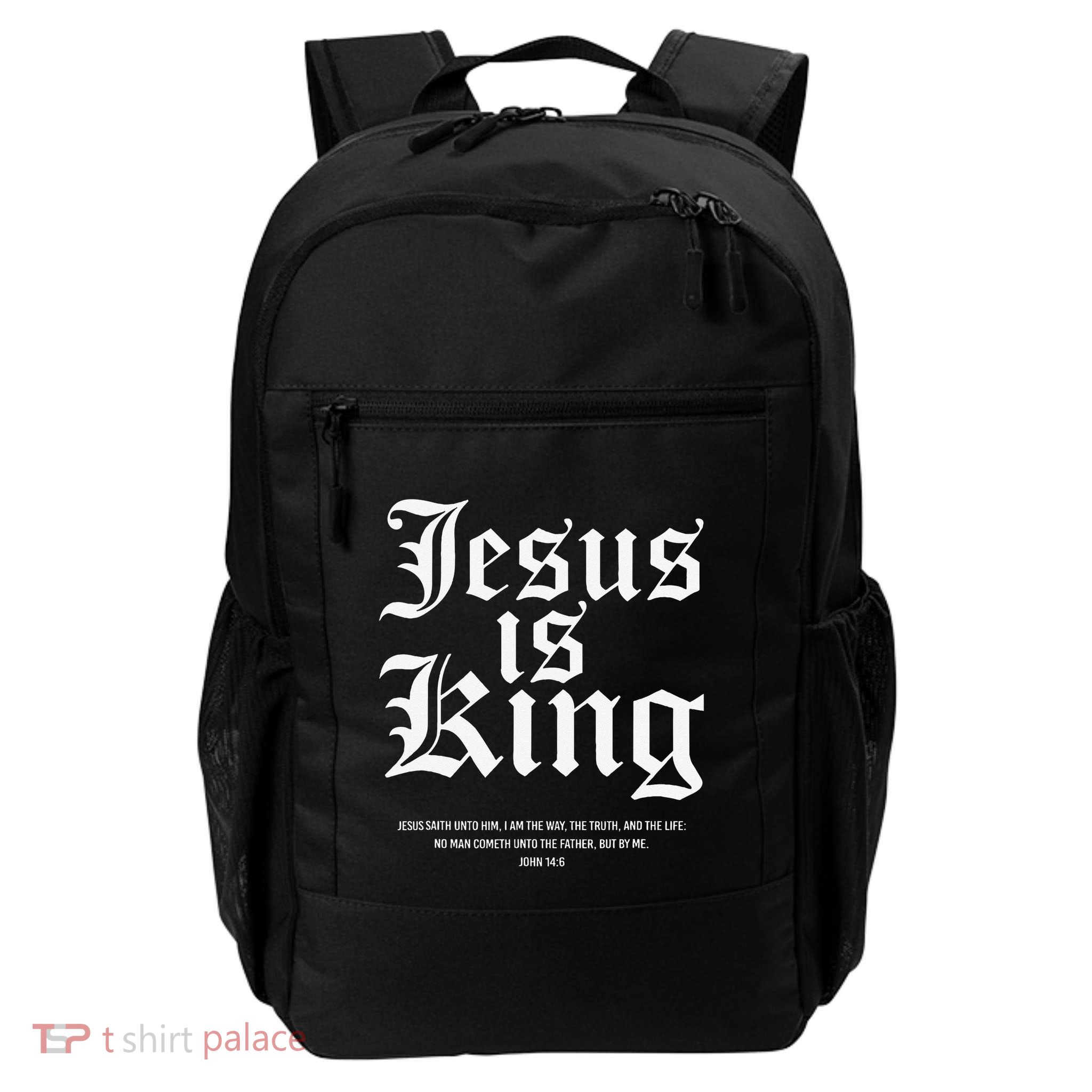 Jesus Is King Christian Faith Gifts Gift Backpack