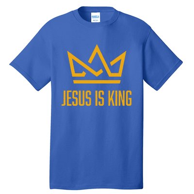 Jesus Is King Christian Faith Gifts Tall T-Shirt