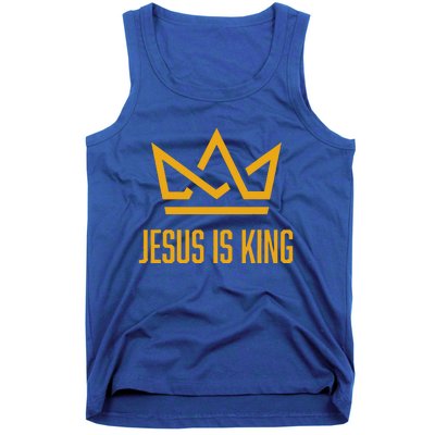 Jesus Is King Christian Faith Gifts Tank Top