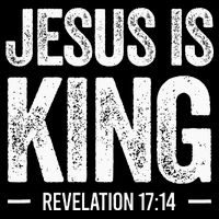 Jesus Is King Revelation 1714 Christian Faith Bible Verse Impact Tech Backpack