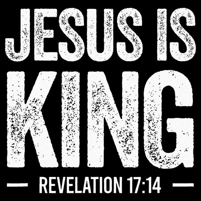 Jesus Is King Revelation 1714 Christian Faith Bible Verse Impact Tech Backpack
