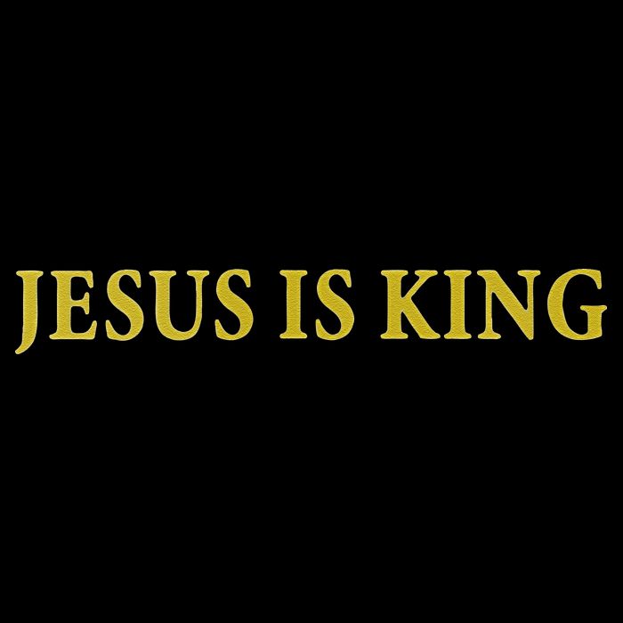 Jesus Is King Christian Gift Backpack