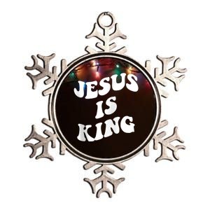 Jesus is king aesthetic trendy Zip Hoodie Metallic Star Ornament