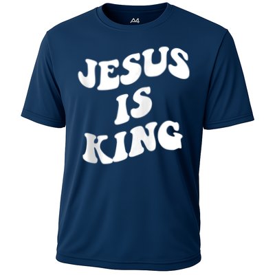 Jesus is king aesthetic trendy Zip Hoodie Performance Shirt