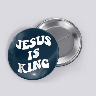 Jesus is king aesthetic trendy Zip Hoodie Button