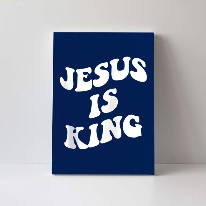 Jesus is king aesthetic trendy Zip Hoodie Canvas