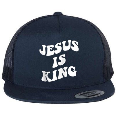 Jesus is king aesthetic trendy Zip Hoodie Flatbill Hat