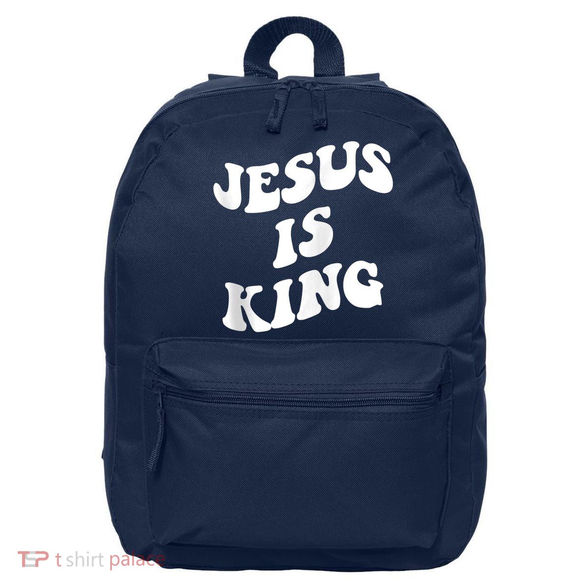 Jesus is king aesthetic trendy Zip Hoodie 16 in Basic Backpack