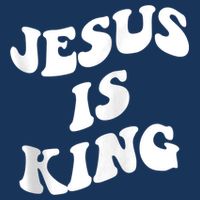 Jesus is king aesthetic trendy Zip Hoodie 16 in Basic Backpack