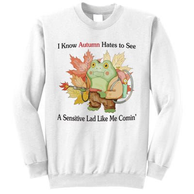 Jmcgg I Know Autumn Hates To See A Sensitive Lad Like Me Comin Sweatshirt