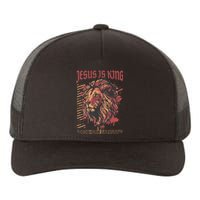 Jesus Is King Lion Christian Jesus Is King Lion Yupoong Adult 5-Panel Trucker Hat