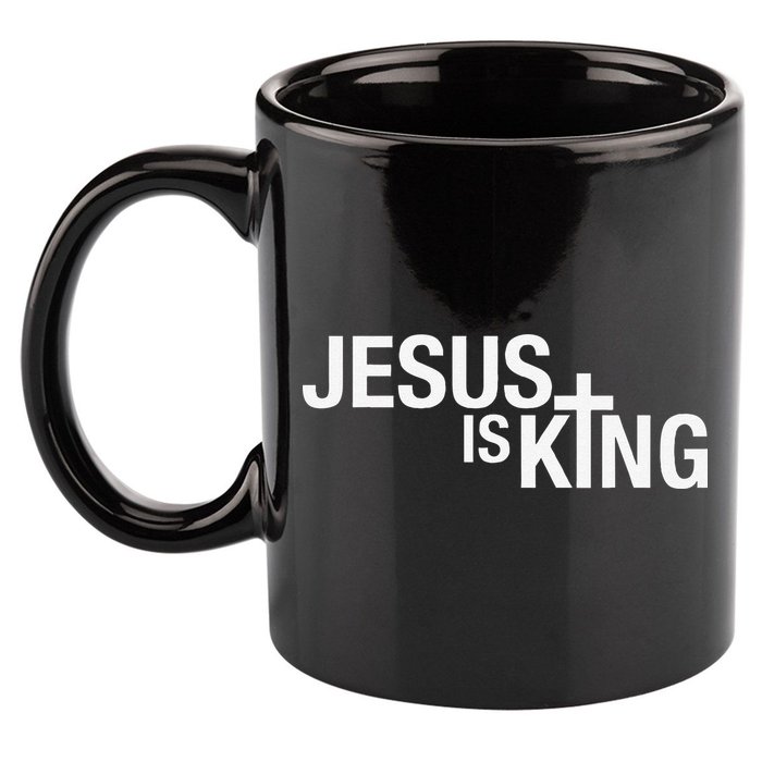Jesus Is King 11oz C Handle Ceramic Mug