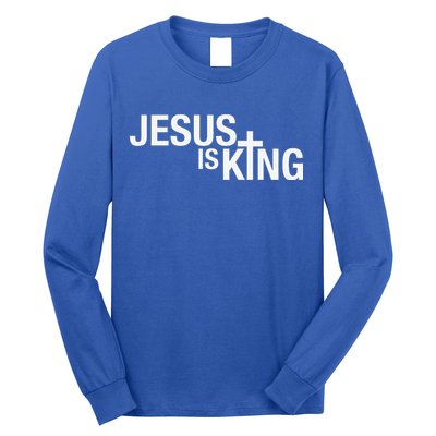 Jesus Is King Long Sleeve Shirt