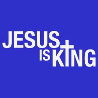 Jesus Is King Button