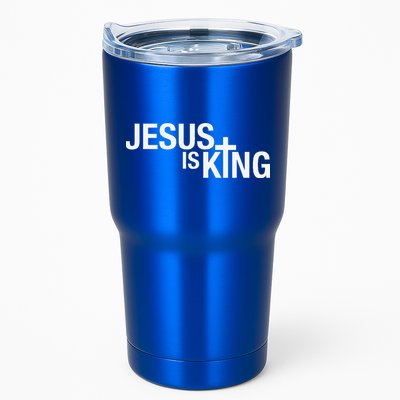 Jesus Is King Tumbler