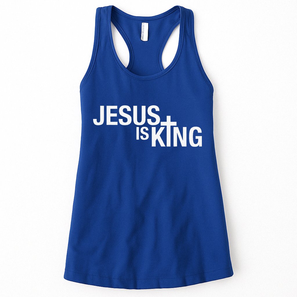 Jesus Is King Womens Tank Top