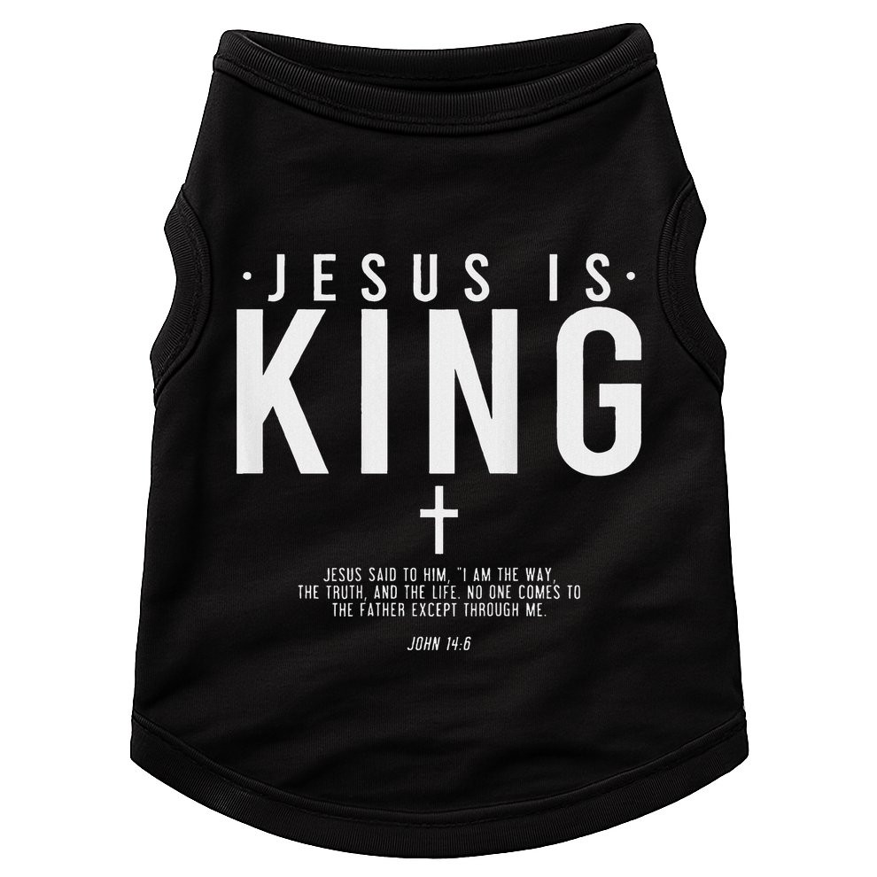 Jesus Is King Jesus John 146 Costume Christian Doggie Tank