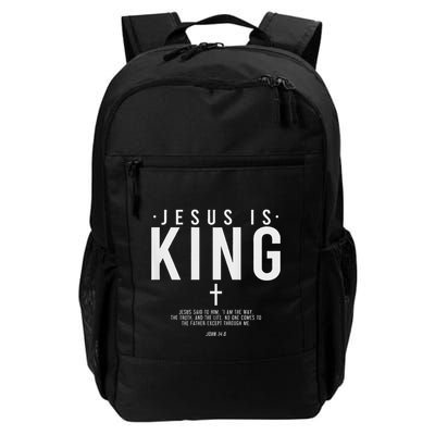 Jesus Is King Jesus John 146 Costume Christian Backpack