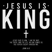 Jesus Is King Jesus John 146 Costume Christian Toddler T-Shirt