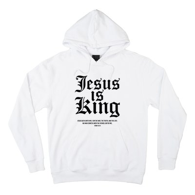 Jesus Is King Christian Faith Women Gifts Hoodie