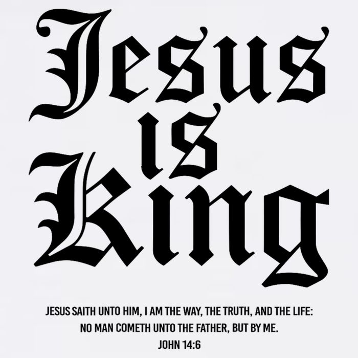 Jesus Is King Christian Faith Women Gifts Sweatshirt