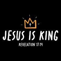 Jesus Is King Christ Is King King Of Kings Lord Of Lords Small Black Short Acrylic Beanie