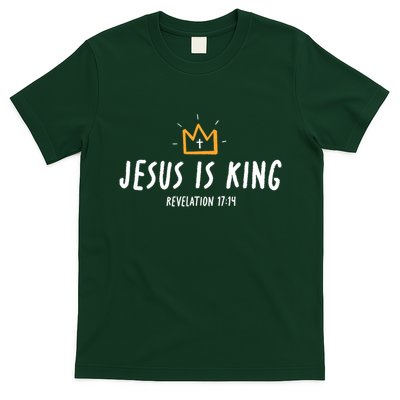 Jesus Is King Christ Is King King Of Kings Lord Of Lords Small Black T-Shirt