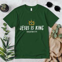 Jesus Is King Christ Is King King Of Kings Lord Of Lords Small Black Premium T-Shirt