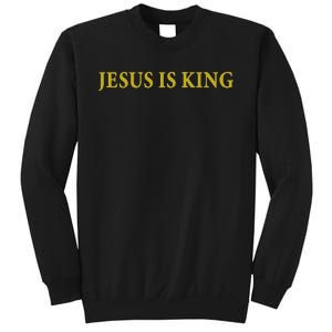 Jesus Is King Christian Sweatshirt