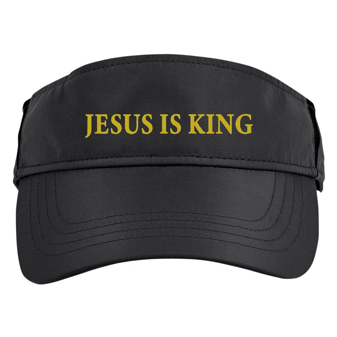 Jesus Is King Christian Adult Drive Performance Visor