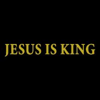 Jesus Is King Christian Drawstring Bag