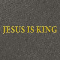 Jesus Is King Christian Cotton Canvas Backpack