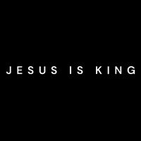 Jesus Is King Subtle Christian Minimalist Religious Bucket Hat
