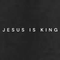 Jesus Is King Subtle Christian Minimalist Religious 25L Jumbo Tote