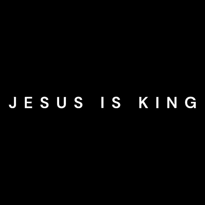 Jesus Is King Subtle Christian Minimalist Religious Short Acrylic Beanie