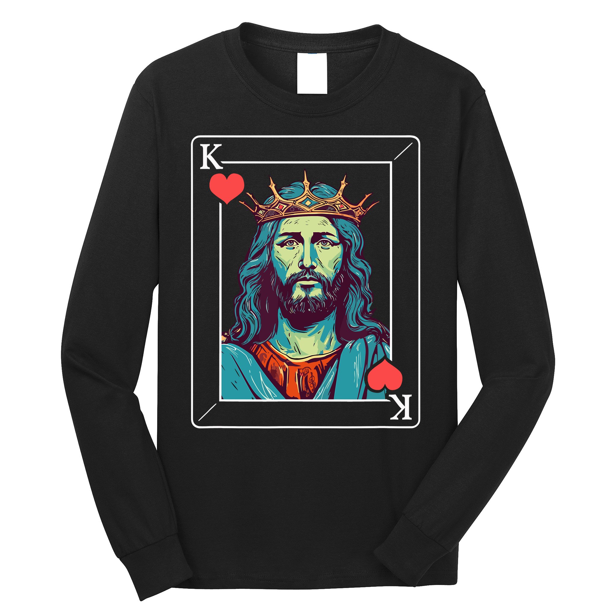 Jesus Is King Long Sleeve Shirt